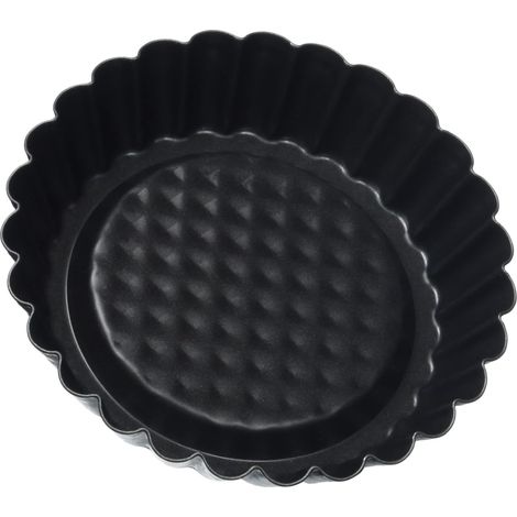 Set mini stampi per tortine, crostatine, tartellette, 6 pezzi, rivestimento antiaderente (1/4)