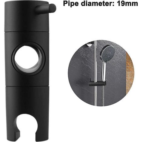 Support de douche universel, support de douche réglable, support de douche pivotant à 360° pour douchette coulissante (1/5)