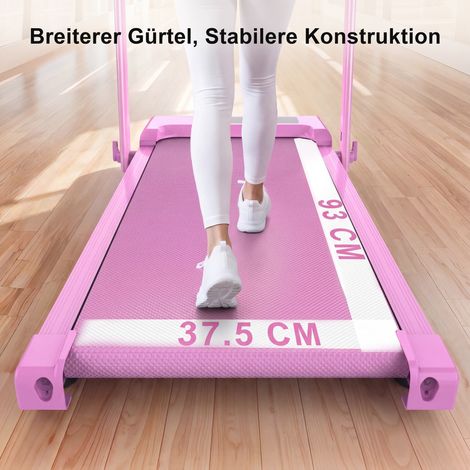Tapis de course de bureau compacts avec inclinaison, tapis de course portables, tapis de course 2 en 1 pour la marche, la course et le jogging, supportant un poids maximal de 120 kg. (1/4)