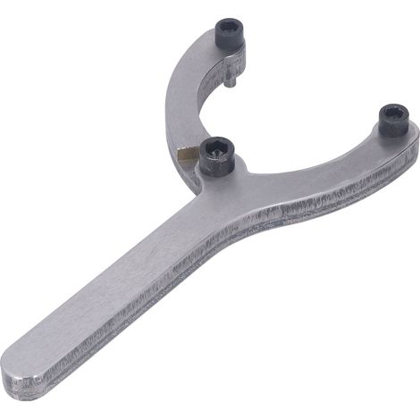 Clé à ergots pour écrous de presse-étoupe, acier allié, aspect fin, clé réglable avec pointes pour démontage de vérin hydraulique (1/5)