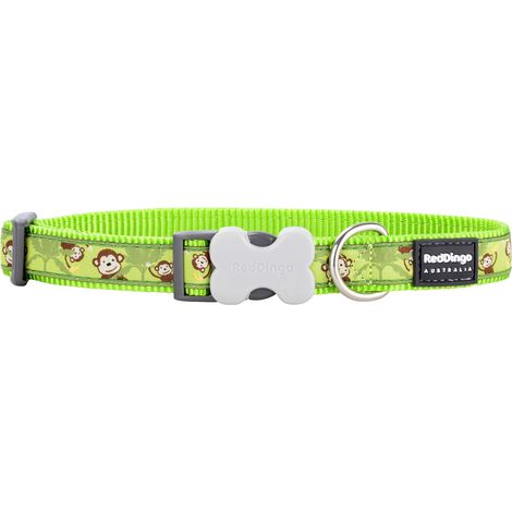 Collar para Perro Red Dingo Monkey 20-32 cm Verde (1/2)