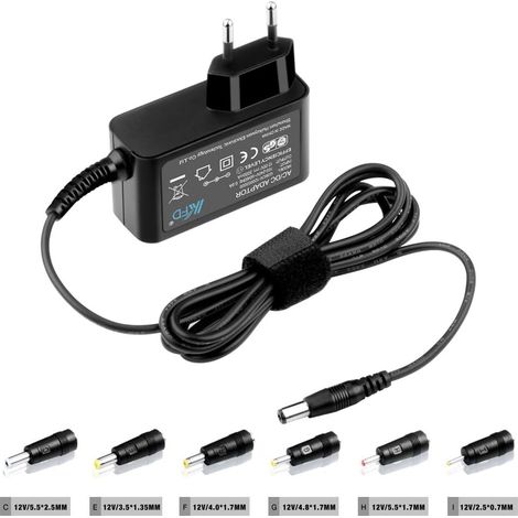 kfd Chargeur Alimentation Transformateur 12 V 3 A Pour Bande LED, Câble satellite Dreambox DM500 DM600 DM 500 600 800 800SE Media Link, moniteur LCD TFT, écran LED, Radio réveil, Disque dur externe, (1/5)