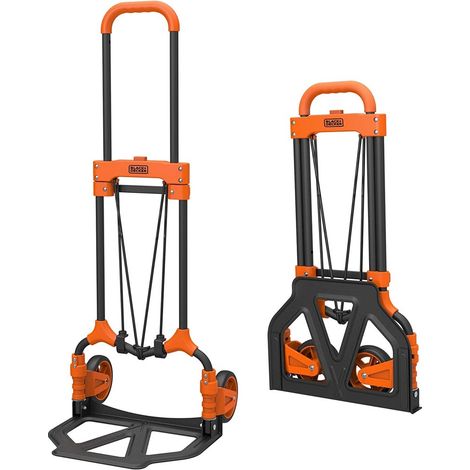 Carrello Portapacchi Pieghevole Portatutto 2 Ruote Portata 65Kg Black Decker (1/4)