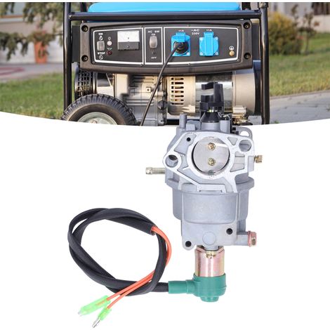 Kit de carburateur pour moteur essence 188F 6.5KW, générateur et régulateur manuel