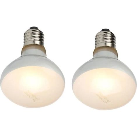【PP】Lot de 2 lampes chauffantes UVB pour reptiles, chaleur intense imitant le soleil, idéales pour les reptiles et les amphibiens. (1/5)