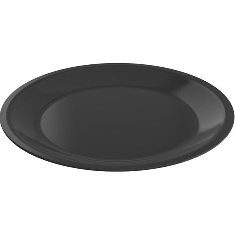 Rotho Teller Caruba Ø 26 cm flach schwarz