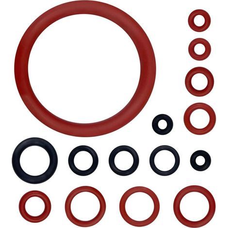 Packung mit 15 Silikon-O-Ringen, kompatibel mit Dichtungen für Philips-, Saeco-, Spidem- und Gaggia-Kaffeemaschinen, für Brühgruppe, Brüheinheit, Stützventil und Dampfventil (1/5)