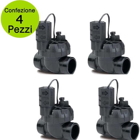 Multipack da 4 pezzi rain elettrovalvola per irrigazione