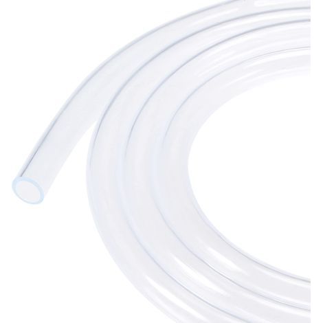 PVC Transparent Plastic Vinyl Tube 11 mm Internal Diameter 14 mm External Diameter 2 m Flexible for Water Tube Air Line (1/5)
