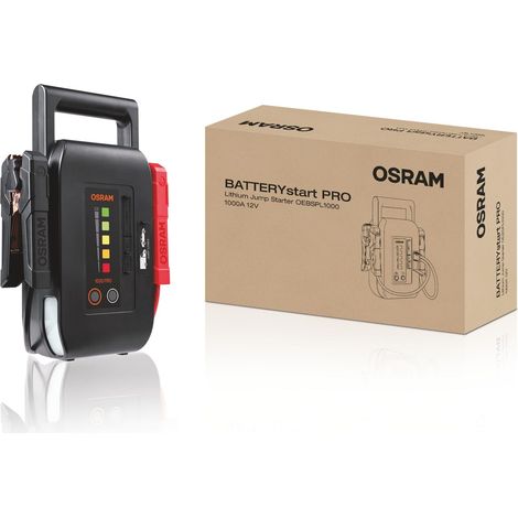 Arrancador de batería Osram BATTERYstart PRO 1000 (1/5)