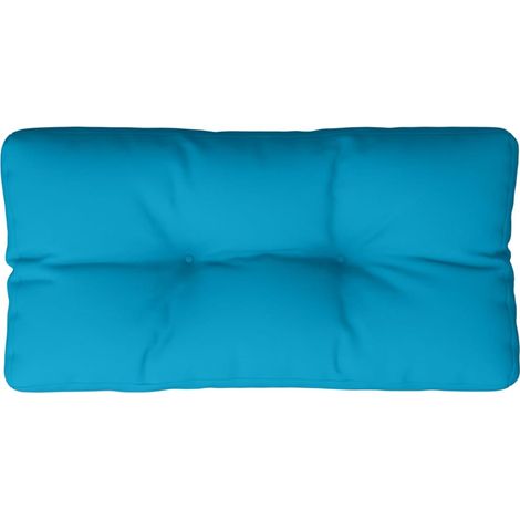 Maison Exclusive - Cojín para sofá de palets de tela azul claro 8