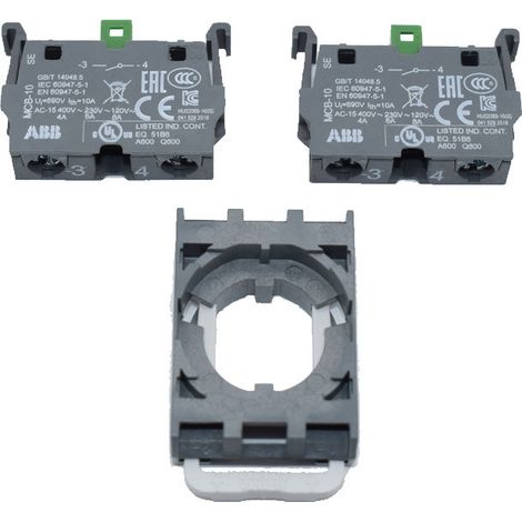 De bloc de Contact, ABB MCBH-20 avec le soutien 2NO EO 592 9