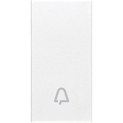VIMAR - 20021.C.B Tasto 1M simbolo campanello bianco