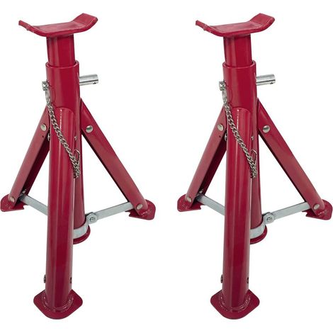 IWH Unterstellbock klappbar 2 Tonnen Cavalletto 2 t Altezza operativa: 27.5 - 36.5 cm