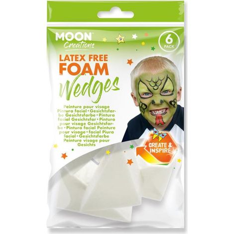 Moon Creations Latex Free Foam Wedge - 6 Pk - C14082