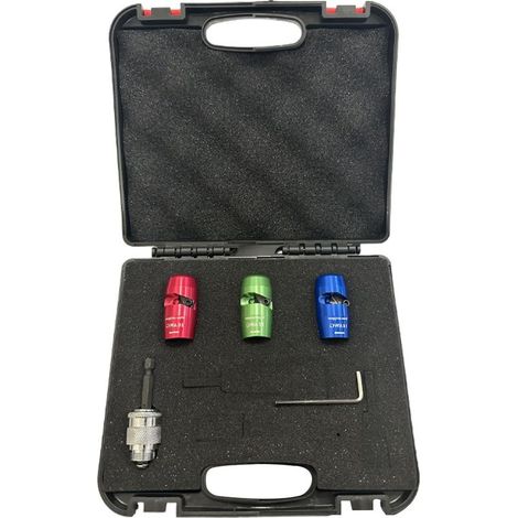 Kit de dénudeur de câble pour électricien - Kit d'accessoires pour perceuse à dénuder - Accessoire à dénuder pour électricien - Pince à dénuder pour perceuse électrique de précision (1/5)