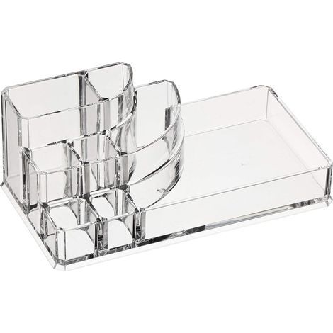 Organisateur cosmétique carré en acrylique pour le rangement (1/5)