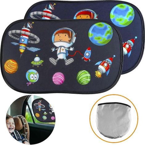Parasole auto per bambini, auto parasole con protezione UV, visiera parasole auto-adesivo per neonati, bambini, adulti e animali domestici (1/5)