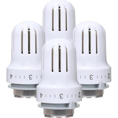 Tête de radiateur thermostatique, Tête raccord M30 x 1,5 (4) Tête thermostatique Intelligente pour Thermostat Intelligent et Pack Chauffage collectif (1/5)