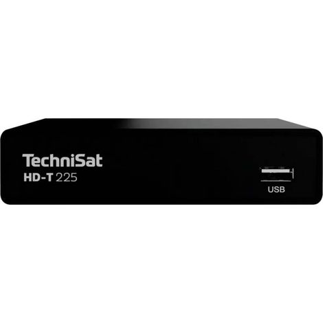 TechniSat TechniSat HD-T 225 Récepteur DVB-T2 mode camping, USB à l'avant