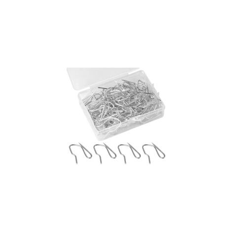 50 pezzi all'uncinetto con decorazioni metalliche plissettate color argento - Crezuo