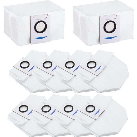 Paquete de 10 bolsas de repuesto für aspiradora Deebot X1 Omni / X1 e Omni / T20 Omni, XU, bolsa für el Staub - (1/4)