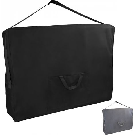 Housse de transport pour table de massage pliante – Revêtement PVC – Sangle ajustable avec bande anti-dérapante – Poche de rangement – Vivezen