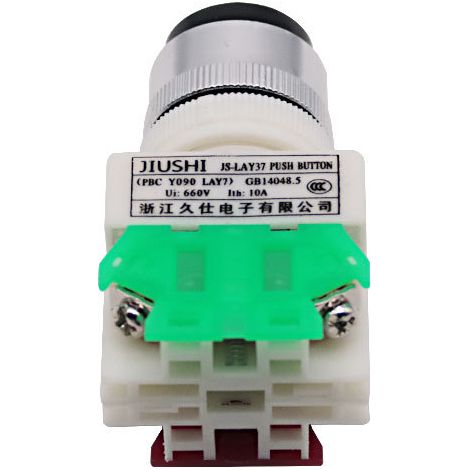 Copper part with silver dot LAY37-11Y/2 Two-position on/off key button switch Y090 opening (1/3)