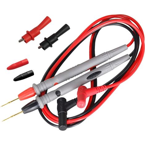 PT1005 Câbles de Test pour Multimètre Numérique Universel, 1000V 20A, Cordons de Sonde de Haute Précision pour Tests Électriques, Industriels et Domestiques, Durables et Fiables