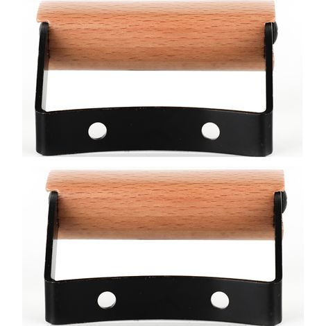 Poignée de Casserole Bois Brûlure Remplacement pour Ustensiles de Cuisine Compatible avec Divers Types de Casseroles et Poêles Protection et Confort (1/5)