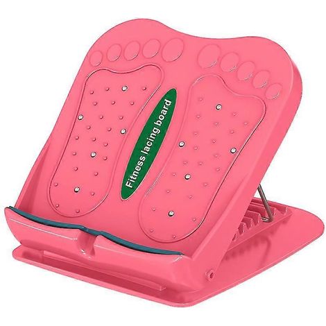 Planche inclinée portable à 5 niveaux réglables, antidérapante, pour étirement des chevilles et des mollets, avec pédale d'équilibre et de fitness (1/5)
