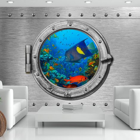 Fotomurale adesivo - Underwater landscape - 196x140 (1/4)