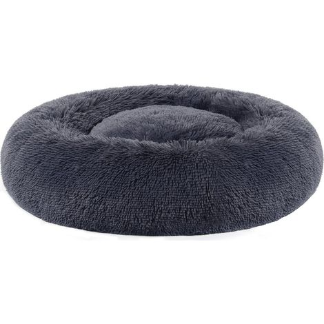 Cesta para perros cama blanda para gatos 70 cm gris oscuro 120001208