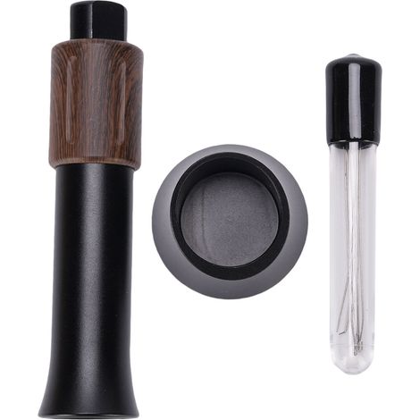 Distributeur de café à aiguille, à stockage magnétique, avec agitateur à poudre rétractable et aiguille pressable, outil de distribution pour la préparation du café. (1/5)