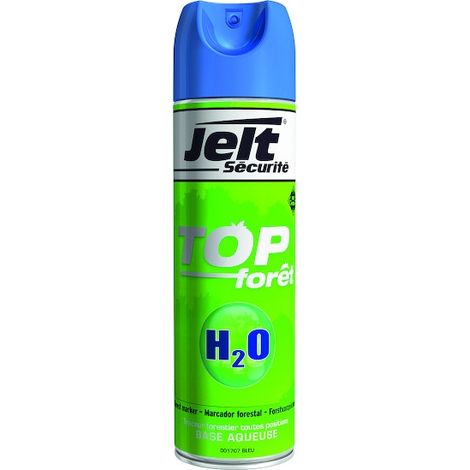 Traceur de chantier forestier TOP H2O - bleu - 500 mL - JELT