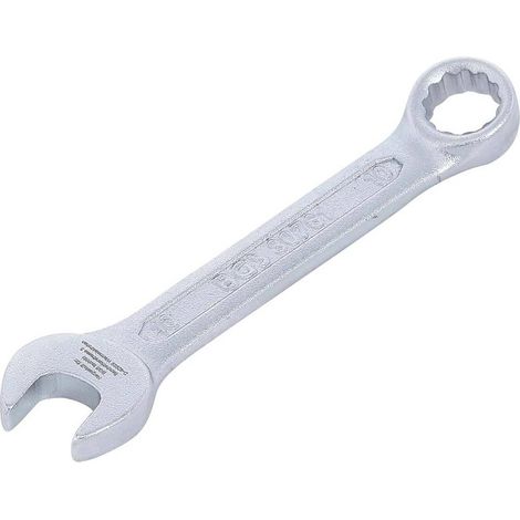 Clé Mixte Extra Courte 10 mm - Acier Résistant - Précision et Maniabilité, Zones Difficiles - D-Work (1/5)