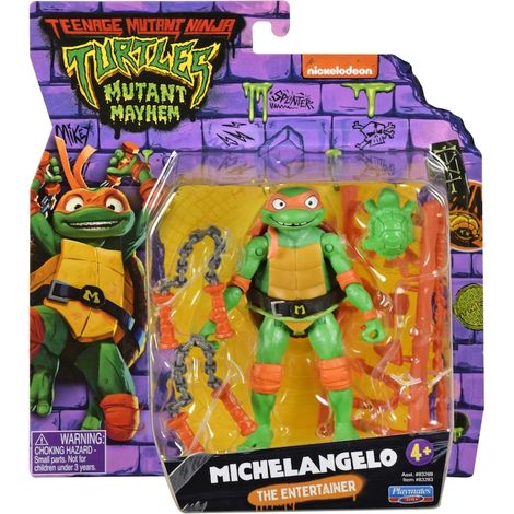 Statuetta delle Tartarughe Ninja - Michelangelo, 11 cm (1/4)