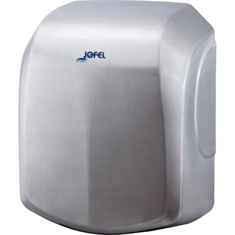 Jofel - Asciugamani ottico ad alte prestazioni (525 Km/h) 1400W, asciugatura in 10 secondi, asciugamani automatico, filtro Hepa, antivandalo, modello AVE Custodia in acciaio inox, AA18500