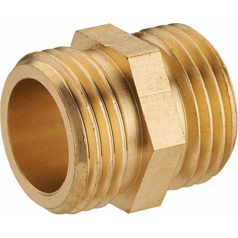 Doppelnippel Messing männlich gleich M1/2' (15x21) NOYON & THIEBAULT - 189-15S5
