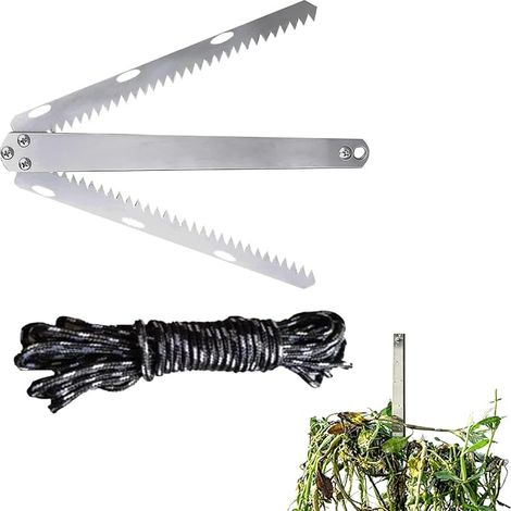 Aquatic Grass Trimmers for Lakes, Aquatic Grass Trimmers, for the removal of aquatic plants in ponds or aquariums (10 m rope, cable colour random) (1/5)