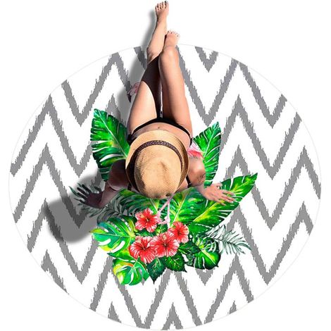 STRANDHANDTUCH FLAMING 150 CM