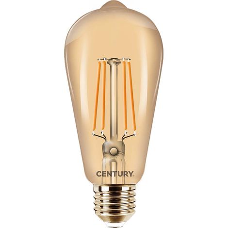 Lampara led e27 goccia incanto epoca 8 w 50 w 630 lm 2200 k