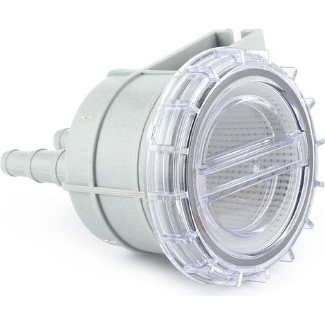 Filtre à eau de mer d'admission de 4,3 pouces, protège le moteur et assure un refroidissement optimal pour les tuyaux de 1/2 pouce, 5/8 pouce et 3/4 pouce. (1/5)