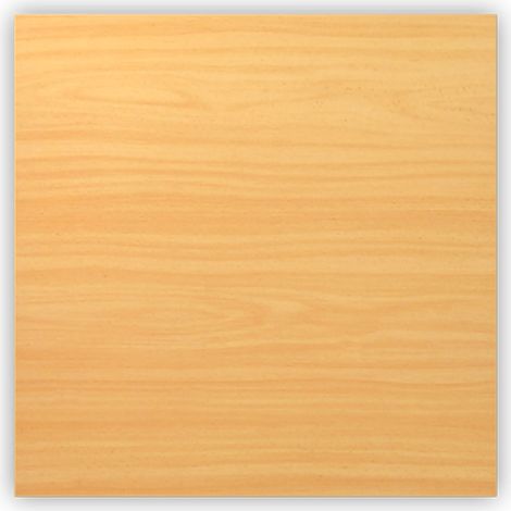 bümö DIY Schreibtischplatte Quadrat: 80 x 80 cm Buche (1/5)