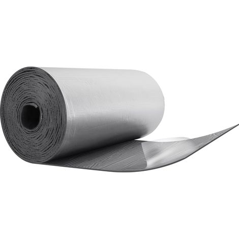 Isolant Thermique auto adhésif 0 virgule 5x10M Tapis d isolation acoustique Anti Chaleur en caoutchouc et en Aluminium Parfait pour (1/5)