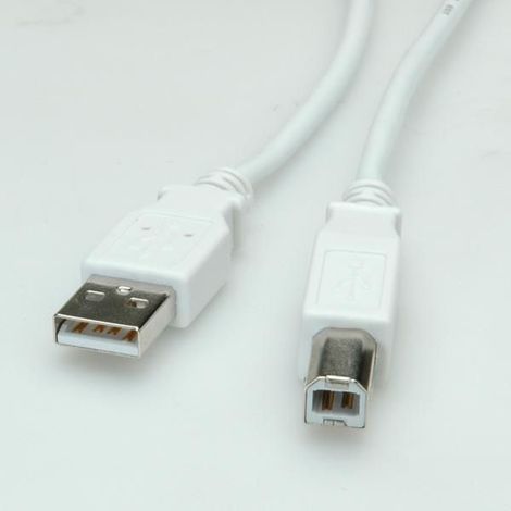 Câble USB 2.0 Value A-B mâle/mâle 1,8 m 6FUTP-02BL, 11.99.8819