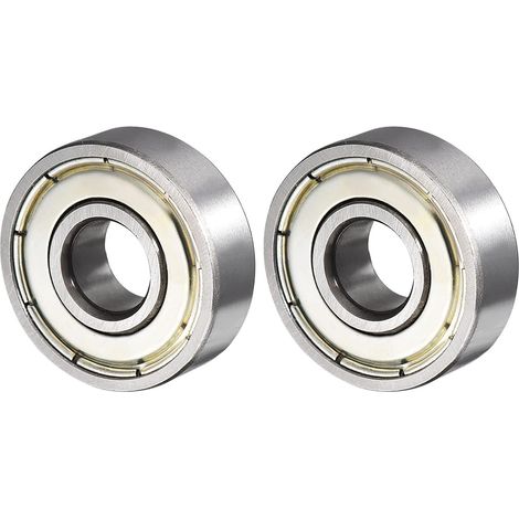 608ZZ 8x22x7mm Ball Bearings 2PCS High Carbon Steel (1/5)