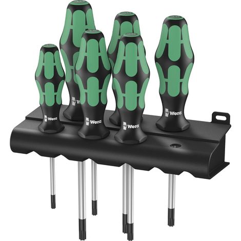 367/6 BO 05138250001 Jeu de tournevis Sécurité avec Rack 6 pièces (1/4)