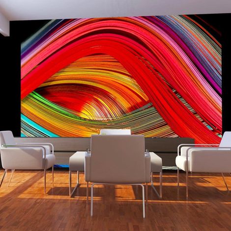 Papier peint laine coloree - 400 x 309 cm (1/4)