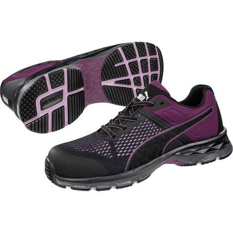 PUMA Define WNS Low 643920234000039 ESD Sicherheitshalbschuh S1P Schuhgröße (EU): 39 Schwarz, Lila 1 (1/3)